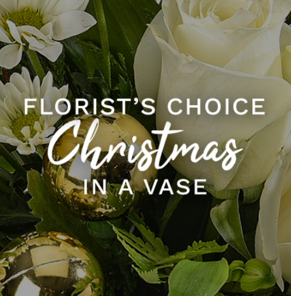 Florist Choice Christmas Vase