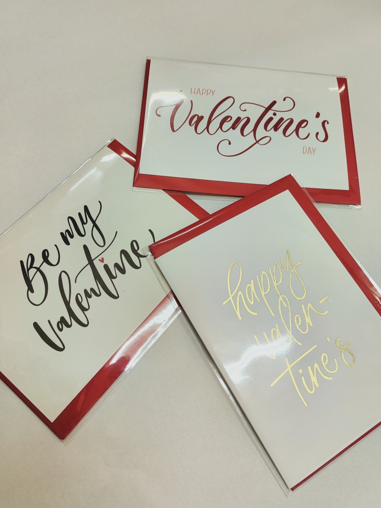 Valentines gift card